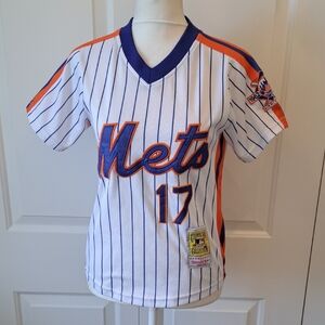 Mitchell & Ness Youth NY Mets Keith Hernandez Throwback Anniversary Jersey S